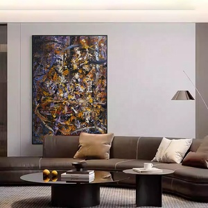Dipinti ad Olio Astratti Personalizzati Fatti a Mano su <span class=keywords><strong>Tela</strong></span> per Arredamento Casa, Opere d'Arte per Hotel, Quadri Moderni e Decorazioni Murali - Product Image 3