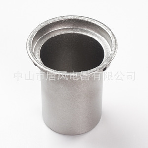 Passoire à thé en titane pur 96x96x107mm, finition mate, réutilisable pour infuser et faire bouillir le thé - Product Image 3