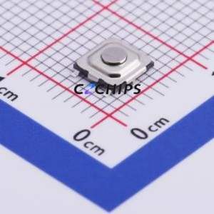 TMG-532-V-T/R Tactile Switch SMD-4P,5.2x5.2mm Switch Single Pole Single Throw Round Button 1N Vertical Mount - Product Image 1