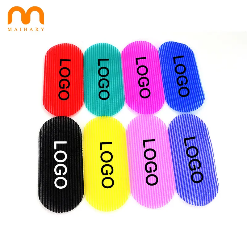 Factory Directly Supply Cheaper Hair Accessories Nylon Hair Grip Sticker Magic Paste Posts With Printing Logo