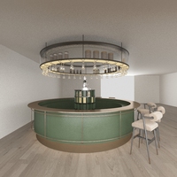Bureau d'accueil réglable en hauteur, en bois écologique de haute qualité, conçu pour les hôtels, les bureaux, les écoles, les supermarchés, les cafés et les bars