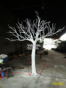 Bán Sỉ Mô Phỏng Trang Trí Sân Khấu Cây Khô Trắng Nhân Tạo Không Lá - Product Image 4