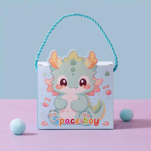 Boîtes d'emballage cadeau d'anniversaire Boîte de bonbons de partage de maternelle Boîte cadeau de <span class=keywords><strong>naissance</strong></span> de pleine lune - Product Image 4