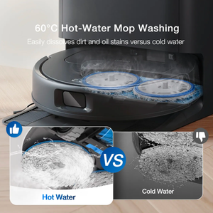 ขายดี Ecovacs หุ่นยนต์ดูดฝุ่น N30โปร OMNI สีดำว่างเปล่าด้วยตัวเอง - Product Image 4