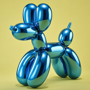 Sáng Tạo 17/25/30Cm Nhựa Tự Làm Động Vật Điêu Khắc Handmade Sơn Chất Lỏng Phôi Trang Trí Kinh Doanh Giáng Sinh Quà Tặng Nghệ Thuật Bóng Con Chó - Product Image 5