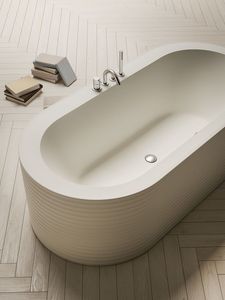 Bañera de Cemento GFRC Ligera de Primera Calidad, Resistente a las Manchas e Impermeable, Exportación a Granel, Proveedor de Vietnam - Product Image 2