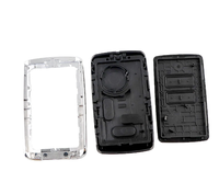 Coque de clé de voiture intelligente à 4 boutons avec puce 433Mhz ABS Noir pour Megane 4 Espace 5 Talisman Kadjar