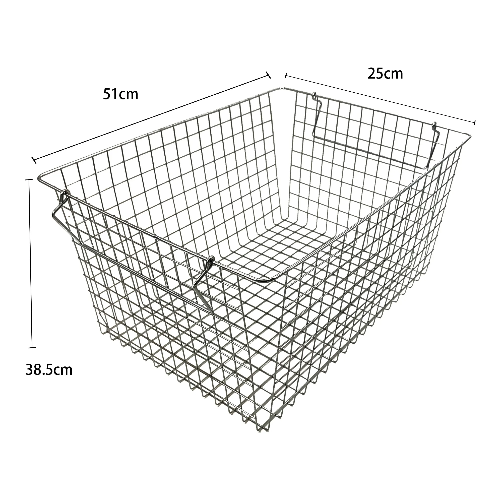 Metal Storage baskets Fruit iron basket for kitchen and dinning room food bins vegetable washing holder