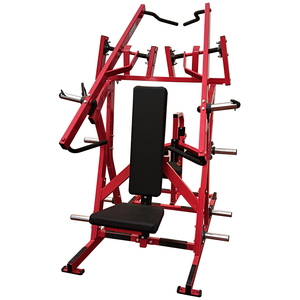 Máquina de Gimnasio Comercial Nueva de Acero para Ejercicios de Fuerza: Press de Pecho Sentado y Lat Pulldown con Selección de Carga por Pin - Product Image 6