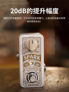 <span class=keywords><strong>TC</strong></span> ELECTRONICS SPARK MINI BOOSTER Guitarra eléctrica Bajo Distorsión Efecto de bloque único Ofrece efecto de guitarra - Product Image 2