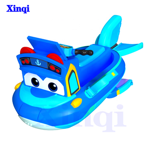 ¡Gran Oferta! Máquina de Balancín Comercial para Niños con Diseño de Pez Volador de Dibujos Animados, Operada con Monedas, Tipo Barco, con Música, Yate Balancín - Product Image 3