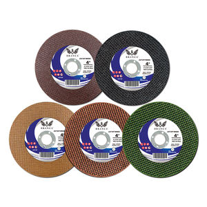 Disco da Taglio BRANCA 107x1.2x16mm in Ossido di Alluminio, Mola da Taglio da 4 Pollici per Metallo INOX con Certificazione MPA - Product Image 1