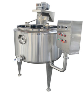 Dairy 100 Litres 300L 500L 1000L 6000 Litres Cuve à fromage électrique à vapeur - Product Image 6