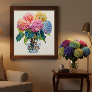 Kits de peinture diamant 12x16 pouces, motif floral, style classique, artisanat DIY, gemmes artisanales, fabriqué en Chine - Product Image 2