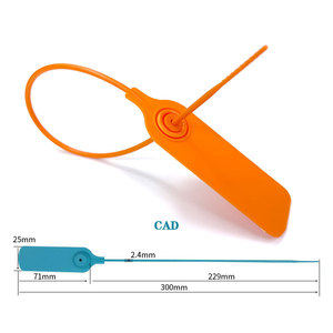 An Toàn Con Dấu Thu Nhỏ Bao Bọc Nhựa An Ninh Con Dấu PP Chất Liệu Nhựa Con Dấu Nhãn Cho Tùy Chỉnh Và Hậu Cần - Product Image 2