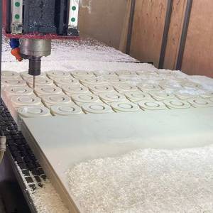 Nhà máy trực tiếp kỹ thuật Nhựa rắn vòng bánh Vật liệu giá bán buôn pa6 Nylon tấm CNC mechaining - Product Image 2