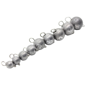 AOCLU nu sans peinture tête de gabarit plomb plombs poids coups avec goupille de verrouillage 10 pièces/lot de 2g à 21g pour leurre souple jigging - Product Image 1