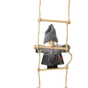 Nouveaux ornements suspendus de Noël Little Man Ladder Style Décoration de Noël - Product Image 5
