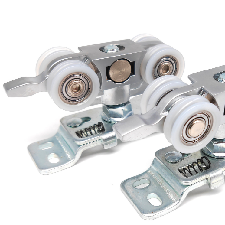 Ролики для раздвижных дверей с 2 звеньями для деревянной или алюминиевой рамы