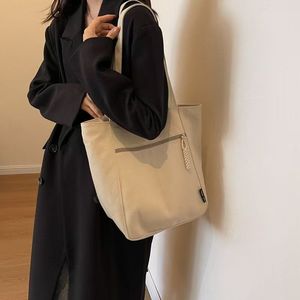Sac fourre-tout en gros, nouvelle collection automne-hiver, couleur unie, style vintage, sac de maman, décontracté, grande capacité, minimaliste, sac à bandoulière pour femme - Product Image 6