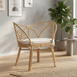 Cuna de Ratán Nhat Minh, Diseño Tropical, Color Natural, Muebles Infantiles - Product Image 4
