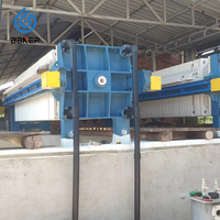 Nieuwe automatische kamerfilterpers met hoge capaciteit (1506L totaalvolume) multifunctioneel voor olie/wijn/klei filtratie