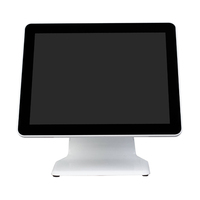 Супермаркет 15-дюймовый сенсорный экран кассовый аппарат Windows 916D POS система с емкостной технологией популярное решение кассира