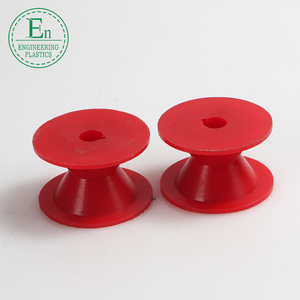 OEM High Quality Nylon <strong>Pulley</strong> Chinese Manufacturer Factory High Durability Tensile Strength CNC Machining Parts Plastic <strong>Pulley</strong> - Product Image 2