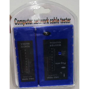 เครื่องทดสอบสายเคเบิลเครือข่ายคอมพิวเตอร์ เครื่องวิเคราะห์อีเธอร์เน็ต RJ45 RJ11 มาสเตอร์รีโมทปลั๊ก เครื่องมือทดสอบสายไฟ - Product Image 1