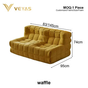 Fabricante de Muebles Pequeños a Medida en Foshan, Suministra Sofás Económicos y Accesibles en Caja Comprimida con MOQ Bajo - Product Image 3