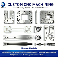 Piezas de Fijación de Automatización Industrial de Alta Precisión, Placas de Montaje y Plantillas, Mecanizadas por CNC de 5 Ejes en Aluminio y Acero Inoxidable, Personalizadas OEM