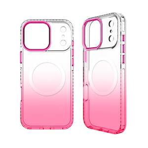Étui magnétique personnalisé avec logo et boutons métalliques pour iPhone 17, <span class=keywords><strong>coque</strong></span> souple en TPU dégradé, antichoc, motif <span class=keywords><strong>personnalisable</strong></span> - Product Image 5