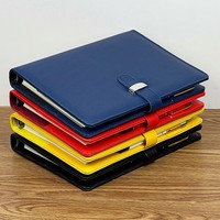 Agenda spirale A5 fait main en tissu avec reliure à feuillet plié, pour enregistrement de réunions, écriture, couvertures de journal personnalisées, 120 feuilles