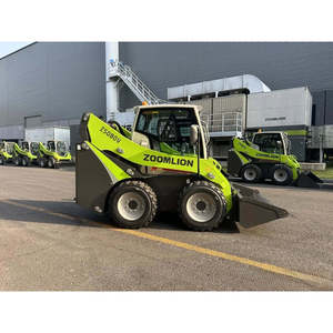 รถตักล้อยางขนาดเล็กมาตรฐานยูโร 5 ยี่ห้อ ZOOMLION รุ่น ZS090V น้ำหนัก 900 กก. รถตักล้อยางแบบสกิดสเตียร์ รถตักดินด้านหน้า รถตักดินด้านหลัง รถตักขนาดเล็ก - Product Image 1