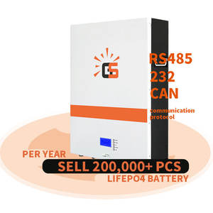 51.2v 10kw 15kw 30kw 60kw 파워월 벽걸이 형 리튬 배터리 48v 340ah Lipo4 배터리 팩 - Product Image 1