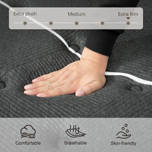 Materasso Professionale a Molle Insacchettate Extra Spesso e Rigido, Misura King o Queen, Materasso Ortopedico in Memory Foam Gel - Product Image 5