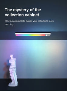 Lumière d'armoire LED RVB à intensité variable et multicolore Veilleuse d'ambiance pour jeux vidéo de bureau TV Home Entertainment Scene Decor Remote - Product Image 5