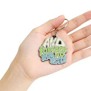 Llavero <span class=keywords><strong>de</strong></span> Goma Personalizado con Forma <span class=keywords><strong>de</strong></span> Coche, Promocional, con Logotipo y Letra 2D, Ecológico y Duradero, Venta al Por Mayor - Product Image 3