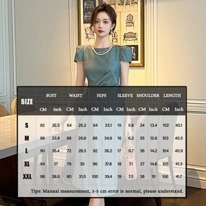 Fabricants de vêtements sur mesure en gros – Nouvelle robe d'été unie élégante pour <span class=keywords><strong>femme</strong></span>, coupe droite, manches courtes, longueur midi, idéale pour les soirées et dîners - Product Image 5