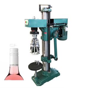 Machine de capsulage semi-automatique électrique pour bouteilles en verre et plastique, avec bouchons en aluminium pour whisky, pour le verrouillage et l'étanchéité des bouchons en aluminium sur table - Product Image 2