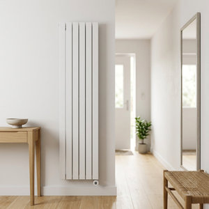 <span class=keywords><strong>Radiateur</strong></span> électrique mural blanc avec écran LCD thermostatique pour salon et maison - Product Image 6
