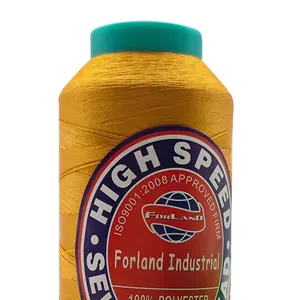 Thread High Tenacity 100% Polyester Sewing Thread In Colors 150d/3 150/3 150d 3 In China Polyester Filament Sewing Thread