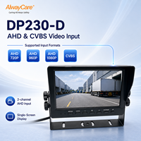 Moniteur de recul Alwaycare 7 pouces TFT LCD avec caméra, affichage automatique de la marche arrière pour camion, bus, fourgonnette, camping-car, résistant aux chocs
