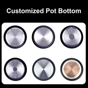 <span class=keywords><strong>Four</strong></span> en aluminium Passe au réfrigérateur Passe au lave-vaisselle Antiadhésif Gain de place Batterie de cuisine avec poignée détachable - Product Image 4