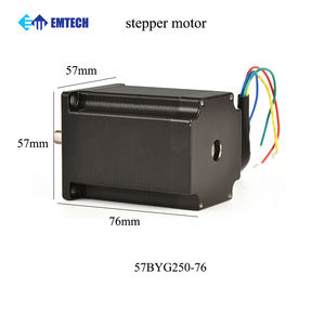 저렴한 NEMA 23 하이브리드 스테핑 모터 3A 전류 57BYG250 1.8N.m 유지 토크 - Product Image 2