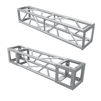 Estructura de Aluminio Ligera para Iluminación de Escenario, Tipo Truss, con Tubos Redondos y Tornillos, para Pancartas y Telones de Fondo