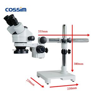 3.5X ~ 270X Zoom Contínuo Trinocular Microscópio Estéreo Digital com Câmera do Telefone Microscópio com Tela para Reparação & Testi - Product Image 3