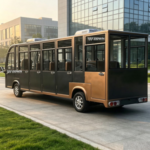Autobús Eléctrico Turístico ZOWN de Gran Capacidad para Pasajeros, 8-23 Asientos, Batería Duradera, Gran Autonomía, Ideal para Parques Acuáticos - Product Image 1