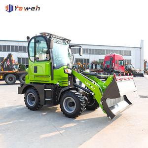 Suministro Directo de Fábrica: Minicargadora Diesel de Ruedas Pequeñas con Brazo de Elevación Alta y Caja de Carga Lateral Alta - Product Image 2