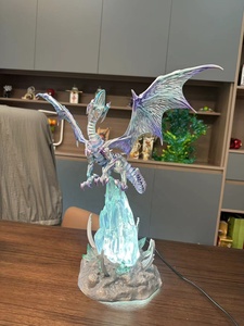 Yu-Gi-Oh Due Monsters Oon <span class=keywords><strong>Daemon</strong></span> Toon Summoned Skull Blue-Eyes White Dragon Figura de Anime de Dibujos Animados - Product Image 2